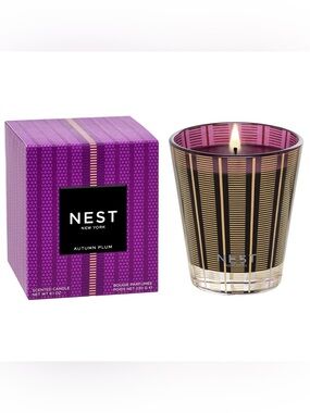 Nest Empty 8.1 oz Candle Vessel Autumn Plum